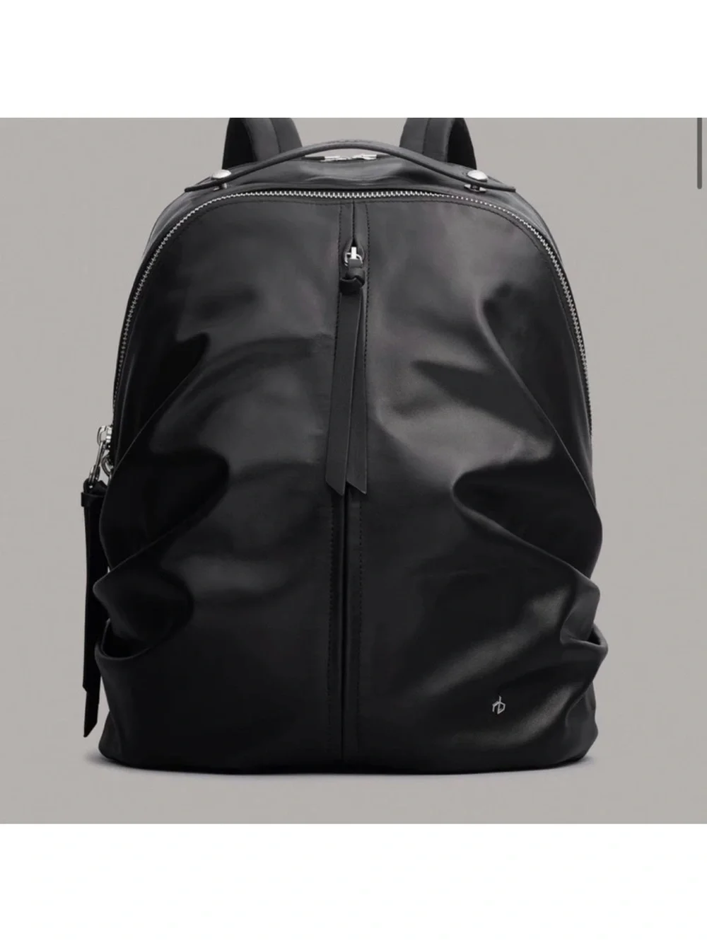 Rag & Bone Black Leather Backpack NEW